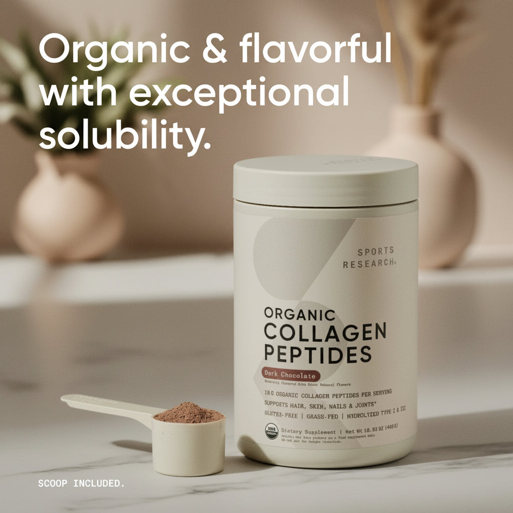Collagen Peptides Organic Chocolate (30 Servings)