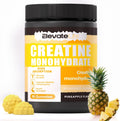 NSF Certified Creatine Monohydrate Gummies 5000Mg for Men & Women, Chewables Creatine Monohydrate for Muscle Strength, Muscle Builder, Energy Boost, Pre-Workout Supplement-90 Pineapple
