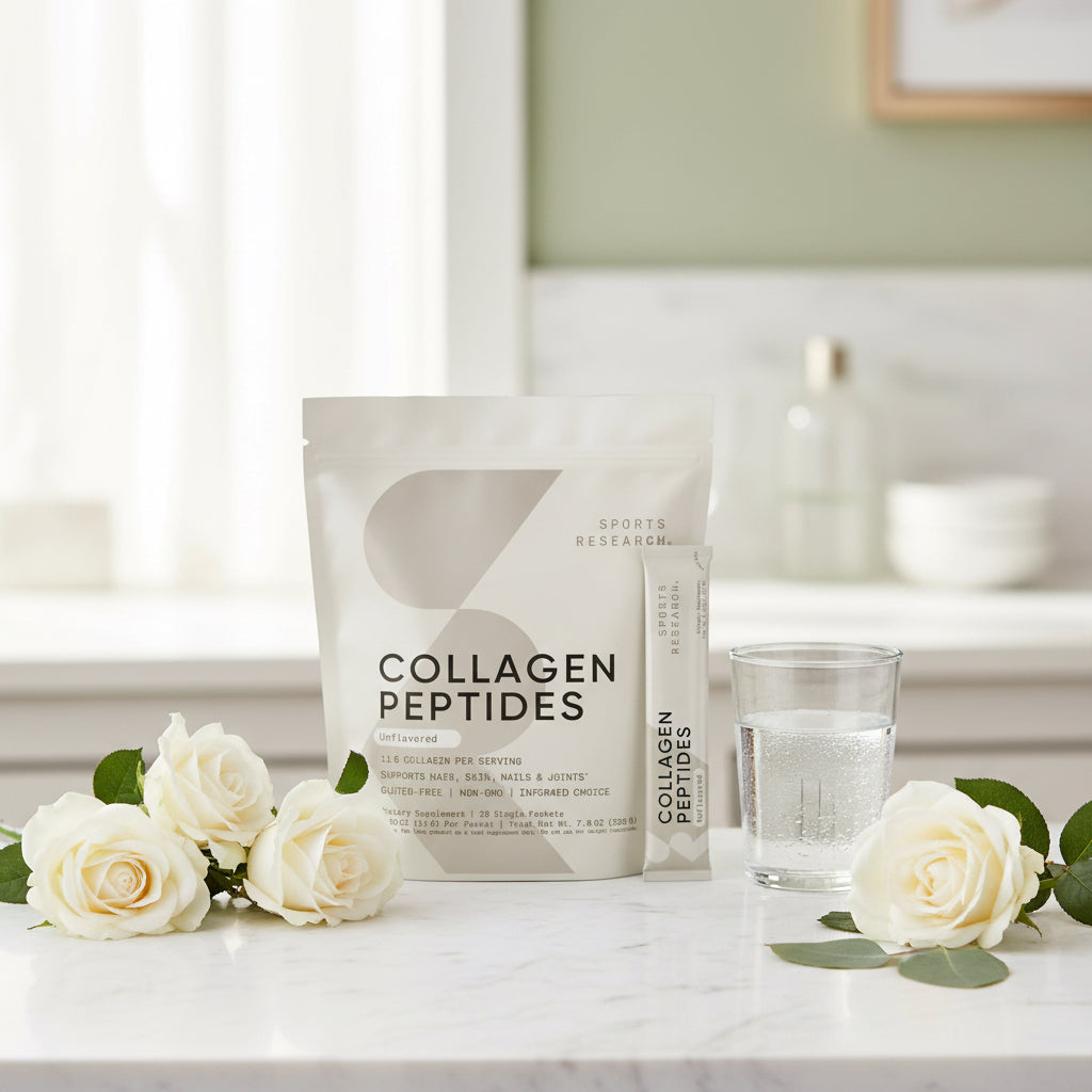 ® Collagen Peptides Hydrolyzed Type 1 & 3 Protein Supplement - Women & Men (20 Servings)