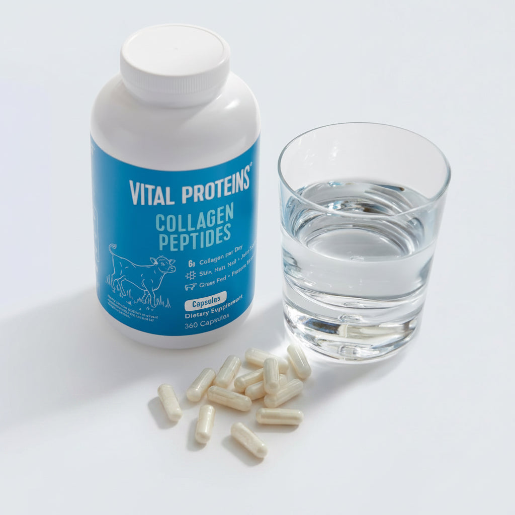 Vital Proteins Collagen Peptides Capsules for Women, Collagen Supplement 360 Capsules