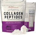 Collagen Peptides Powder - Naturally-Sourced Hydrolyzed Collagen Powder - Hair, Skin, Nail, and Joint Support - Type I & III Grass-Fed Collagen Supplements for Women and Men - 16Oz