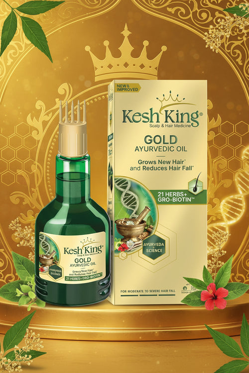 Ayurvedic Hair Oil | Herbal Oil with Bhringraj & Amla | Enhance Hair Growth | Reduce Hairfall | Nourishes Scalp | Provides Long & Thick Hair | 10.14 Fl Oz/300Ml